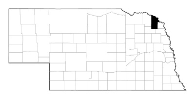 Dixon County in Nebraska