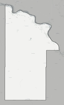 Dixon County NE county basemap context