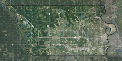 Douglas County NE USGS imagery and topo map