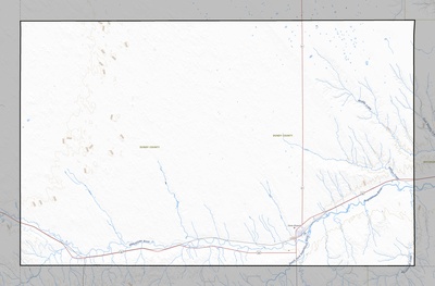 Dundy County NE USGS topo map