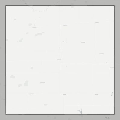 Fillmore County NE county basemap context