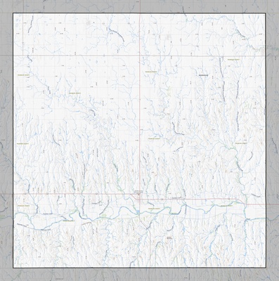 Franklin County NE USGS topo map