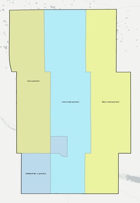 Garden County NE townships and subdivisions map