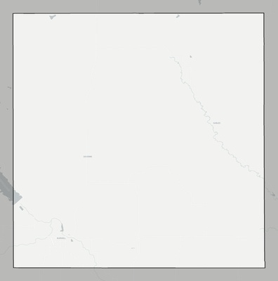 Garfield County NE county basemap context
