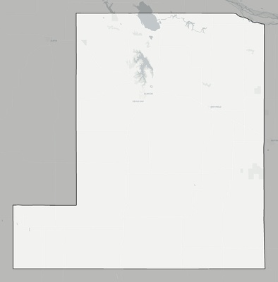 Gosper County NE county basemap context