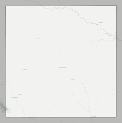 Greeley County NE county basemap context