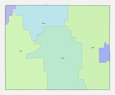 Hitchcock County NE ZIP code boundaries map