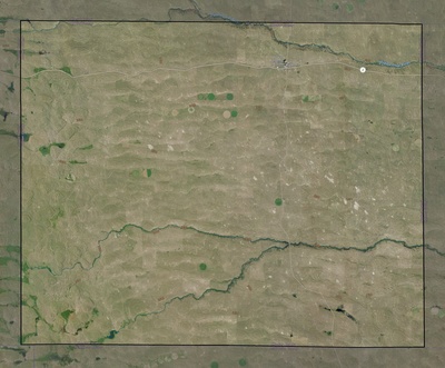 Hooker County NE USGS imagery and topo map