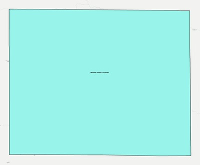 Hooker County NE school district boundaries map