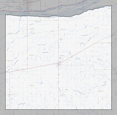 Kearney County NE USGS topo map