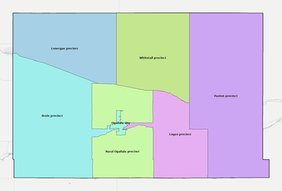 Keith County NE townships and subdivisions map