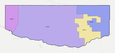 Keya Paha County NE ZIP code boundaries map