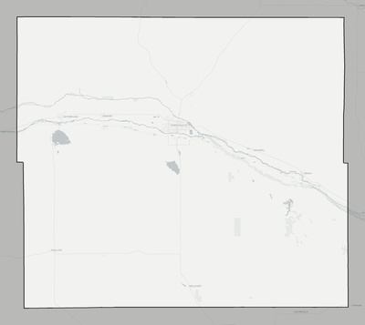 Lincoln County NE county basemap context