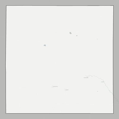 Logan County NE county basemap context