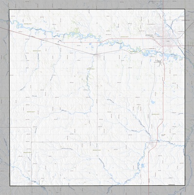 Madison County NE USGS topo map