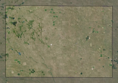 McPherson County NE USGS imagery and topo map
