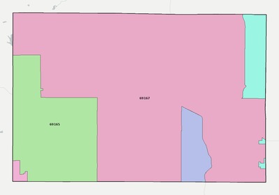 McPherson County NE ZIP code boundaries map