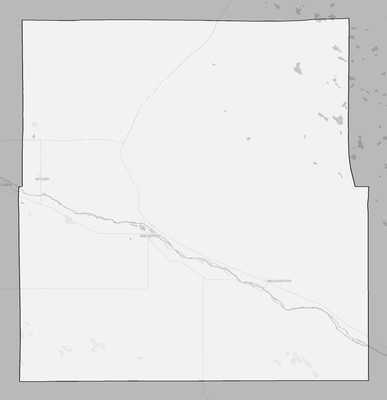 Morrill County NE county basemap context