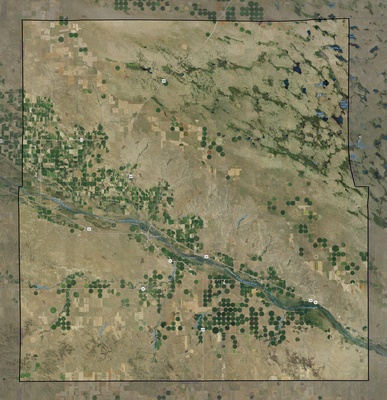Morrill County NE USGS imagery and topo map
