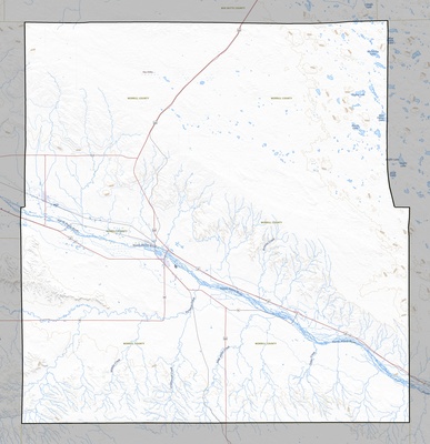 Morrill County NE USGS topo map