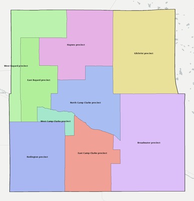 Morrill County NE townships and subdivisions map