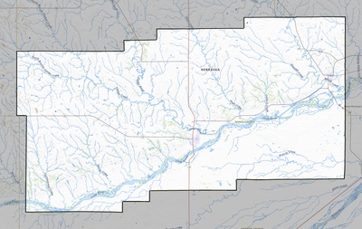 Nance County NE USGS topo map