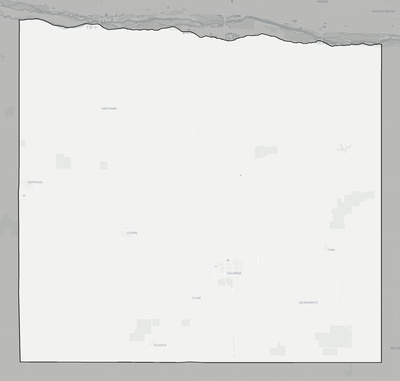 Phelps County NE county basemap context