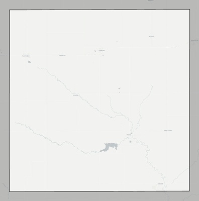 Pierce County NE county basemap context