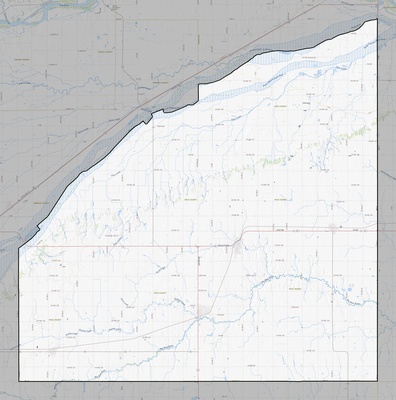 Polk County NE USGS topo map