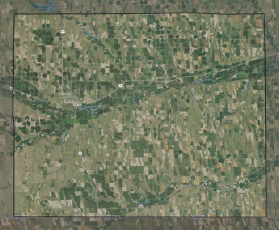 Red Willow County NE USGS imagery and topo map
