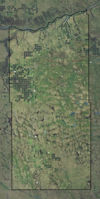 Rock County NE USGS imagery and topo map