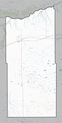 Rock County NE USGS topo map