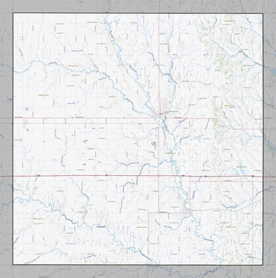 Seward County NE USGS topo map