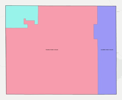 Thomas County NE school district boundaries map