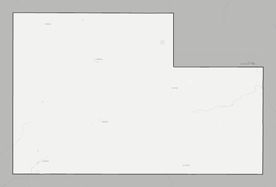 Wayne County NE county basemap context