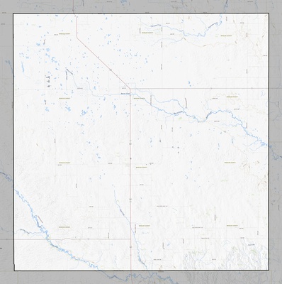 Wheeler County NE USGS topo map