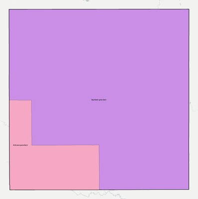 Wheeler County NE townships and subdivisions map