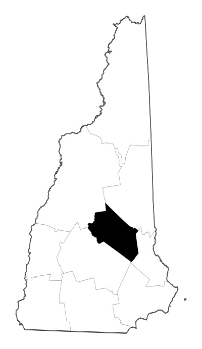 Belknap County in New Hampshire