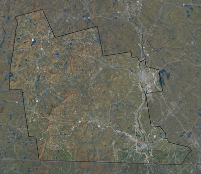 Hillsborough County NH USGS imagery and topo map