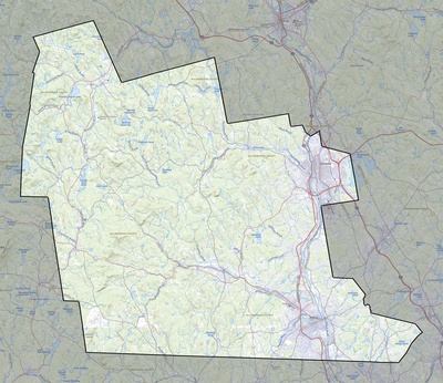 Hillsborough County NH USGS topo map