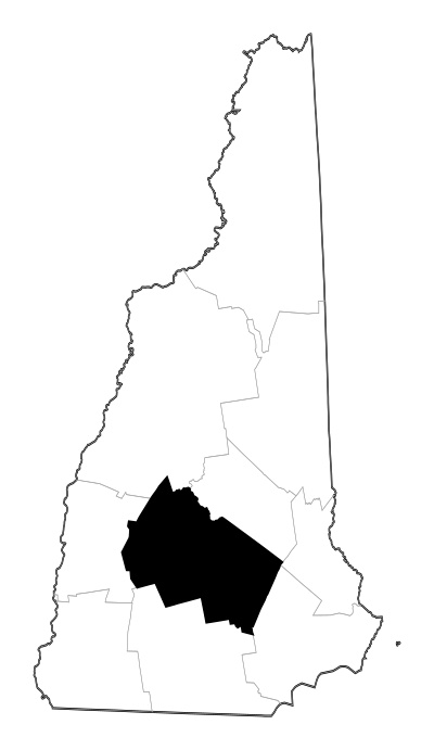 Merrimack County in New Hampshire
