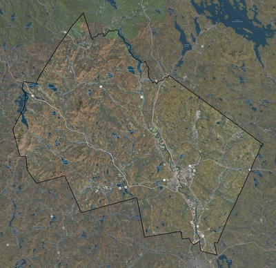 Merrimack County NH USGS imagery and topo map