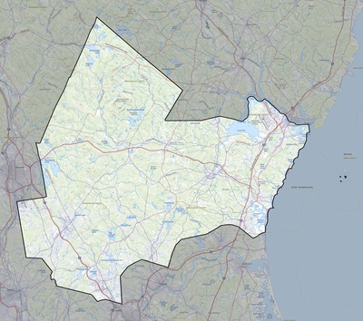 Rockingham County NH USGS topo map