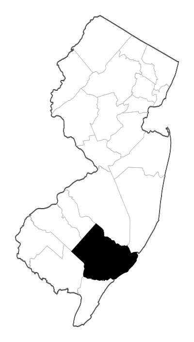 Atlantic County in New Jersey