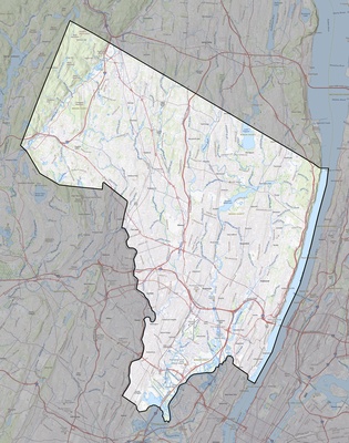 Bergen County NJ USGS topo map