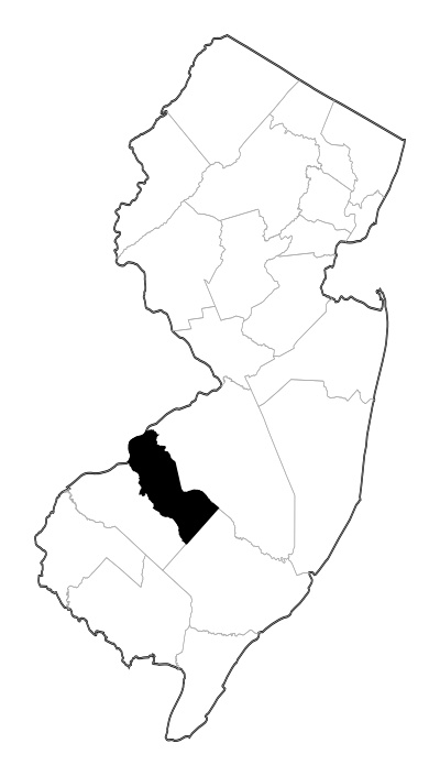Camden County in New Jersey
