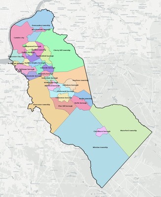 Camden County NJ subdivision map preview