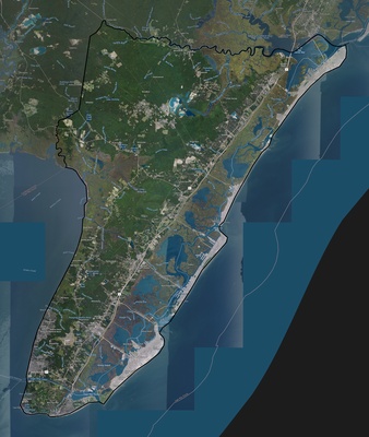 Cape May County NJ USGS imagery and topo map