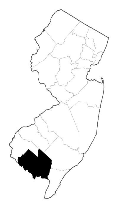 Cumberland County in New Jersey