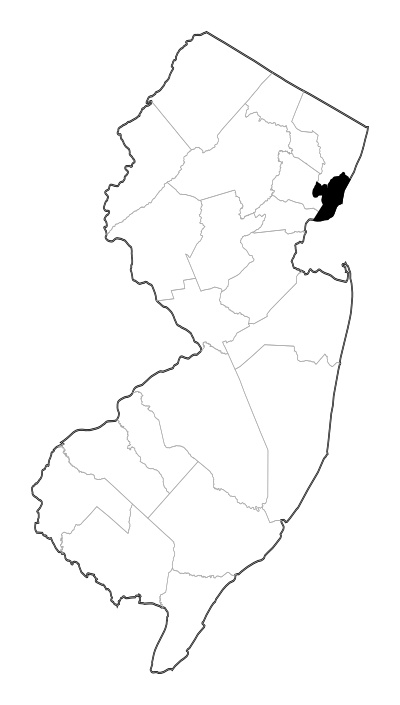 Hudson County in New Jersey